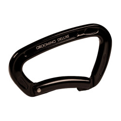 Aluminium-Karabiner Safety Grooming Deluxe von Kentucky Schwarz