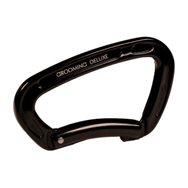 Aluminium-Karabiner Safety Grooming Deluxe von Kentucky Schwarz