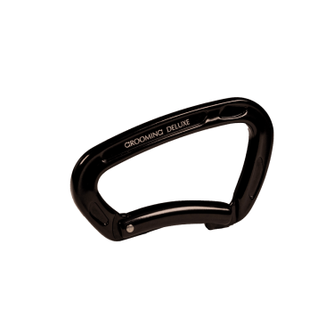 Aluminium-Karabiner Safety Grooming Deluxe von Kentucky Schwarz Aluminium-Karabiner Safety Grooming Deluxe von Kentucky Schwarz