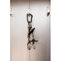 Aluminium-Karabiner Safety Grooming Deluxe von Kentucky Schwarz Aluminium-Karabiner Safety Grooming Deluxe von Kentucky Schwarz