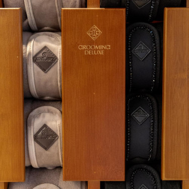 Grooming Deluxe Bandagenträger von Kentucky Holz Beige Grooming Deluxe Bandagenträger von Kentucky Holz Beige