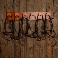 Zaumzeughalter Pro Grooming Deluxe von Kentucky Holz Beige