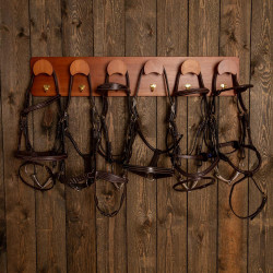 Zaumzeughalter Pro Grooming Deluxe von Kentucky Holz Beige Zaumzeughalter Pro Grooming Deluxe von Kentucky Holz Beige