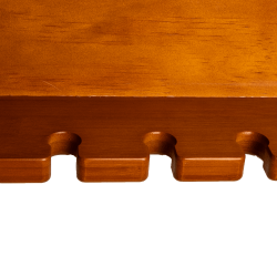 Gerader Gertenhalter Grooming Deluxe von Kentucky Holz Beige