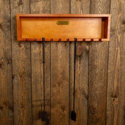 Gerader Gertenhalter Grooming Deluxe von Kentucky Holz Beige