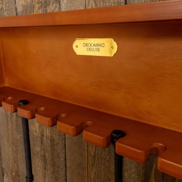 Gerader Gertenhalter Grooming Deluxe von Kentucky Holz Beige Gerader Gertenhalter Grooming Deluxe von Kentucky Holz Beige