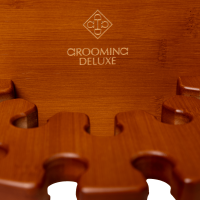 Runder Gertenhalter Grooming Deluxe von Kentucky Holz Beige