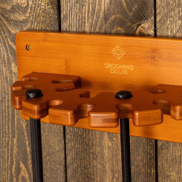 Runder Gertenhalter Grooming Deluxe von Kentucky Holz Beige