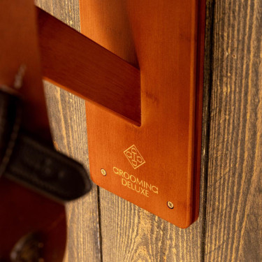 Sattelhalter Pro Grooming Deluxe von Kentucky Holz Beige