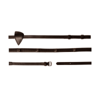 Dy’on Gummizügel 1/2 mit 7 integrierten Stoppern Braun