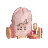 Putzbeutel Set Sammy Kids Grooming Deluxe von Kentucky Altrosa