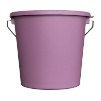 Deluxe-Putzset-Eimer mit Deckel von Kentucky Schwarz