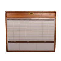 Magnetische Stalltafel mit Rahmen Grooming Deluxe by Kentucky Holz Beige