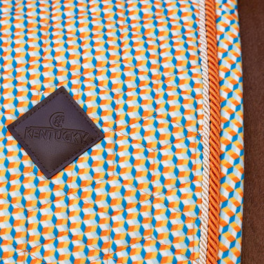 Kentucky Velvet Dressage Printing Satteldecke Farbig