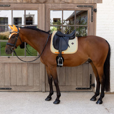 Kentucky Velvet Dressage Printing Satteldecke Farbig