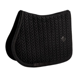 Kentucky Sattelpad Velvet Mini Pearls Jumping Schwarz Kentucky Sattelpad Velvet Mini Pearls Jumping Schwarz
