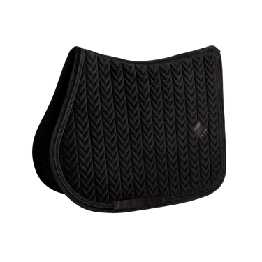 Kentucky Sattelpad Velvet Mini Pearls Jumping Schwarz