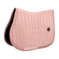 Kentucky Sattelpad Velvet Mini Pearls Jumping Schwarz