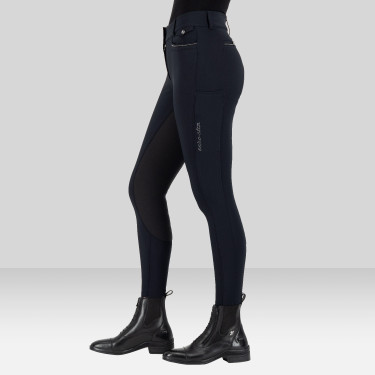 Euro-Star Arielle Connect FullGrip Reithose Damen Schwarz