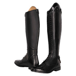 Reitstiefel Imperial Riding Olania Dressage Kurz/Normal Schwarz / Schwarz Kroko