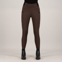 HV Polo Estrelle Damen-Reitleggings mit Vollgrip Holz Beige