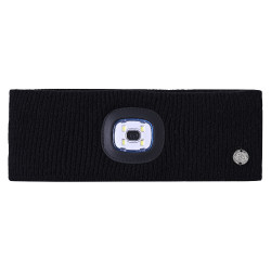 Imperial Riding Chilly Stirnband mit Licht Schwarz Imperial Riding Chilly Stirnband mit Licht Schwarz