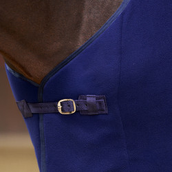 Fleece-Decke Imperial Riding Fundamental Marine Marineblau