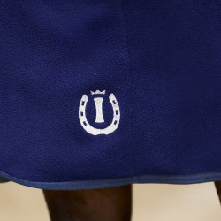 Fleece-Decke Imperial Riding Fundamental Marine Marineblau