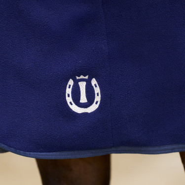 Fleece-Decke Imperial Riding Fundamental Marine Marineblau