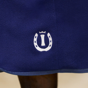 Fleece-Decke Imperial Riding Fundamental Basic Marine Marineblau