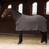 Fleece-Decke Imperial Riding Fundamental Basic Grau
