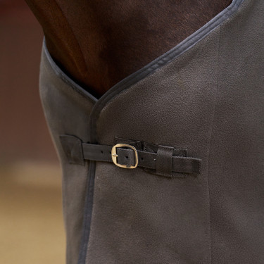 Fleece-Decke Imperial Riding Fundamental Basic Grau