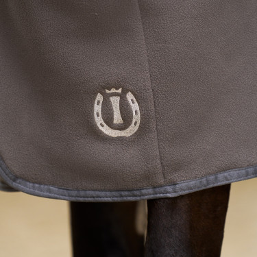 Fleece-Decke Imperial Riding Fundamental Basic Grau