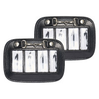 Wettkampfnr. HV Polo Gloria Square, 2er-Pack Schwarz