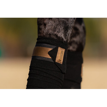 Polobandagen Equestrian Stockholm Vergoldetes Messing