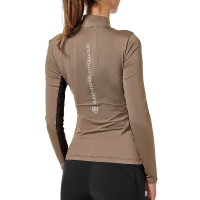 Base Layer Equestrian Stockholm Air Breeze Sunshirt Damen Champagner Beige