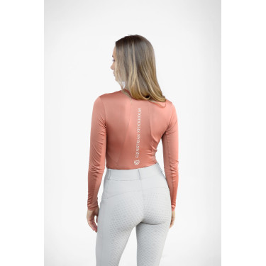 Base Layer Equestrian Stockholm Air Breeze Sunshirt Damen Koralle Rosa