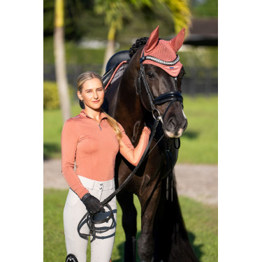 Base Layer Equestrian Stockholm Air Breeze Sunshirt Damen Koralle Rosa