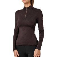 Base Layer Equestrian Stockholm Air Breeze Sunshirt Damen Golden Kastanie Braun