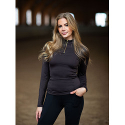 Base Layer Equestrian Stockholm Air Breeze Sunshirt Damen Golden Kastanie