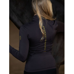 Base Layer Equestrian Stockholm Air Breeze Sunshirt Damen Golden Kastanie