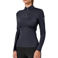 Base Layer Equestrian Stockholm Air Breeze Sunshirt Damen Schwarze Edition