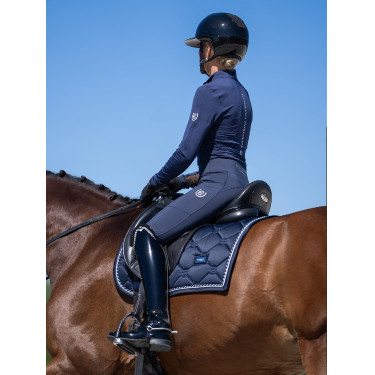 Base Layer Equestrian Stockholm Air Breeze Sunshirt Damen Mitternachtsblau Marineblau