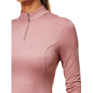 Base Layer Equestrian Stockholm Air Breeze Sunshirt Damen Pink Rosa