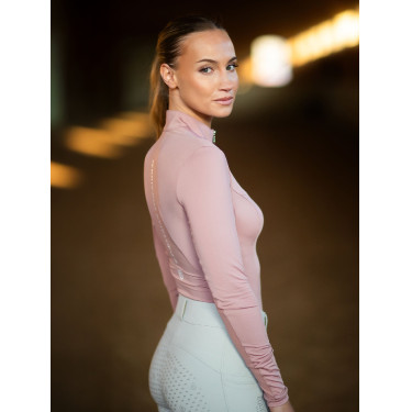 Base Layer Equestrian Stockholm Air Breeze Sunshirt Damen Pink Rosa
