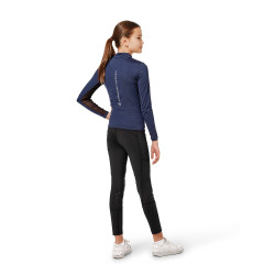 Base Layer Equestrian Stockholm Air Breeze Sunshirt Young Rider Mitternachtsblau