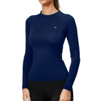 Baselayer Equestrian Stockholm Dynamic Damen Langarm Lagunenrosa