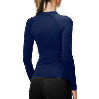Baselayer Equestrian Stockholm Dynamic Damen Langarm Lagunenrosa
