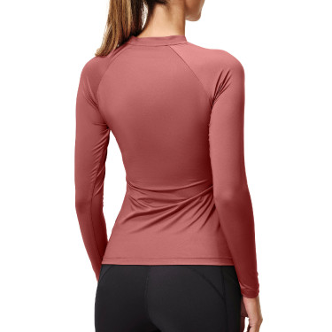 Baselayer Equestrian Stockholm Dynamic Damen Langarm Rosa Bernstein