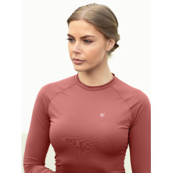 Baselayer Equestrian Stockholm Dynamic Damen Langarm Rosa Bernstein